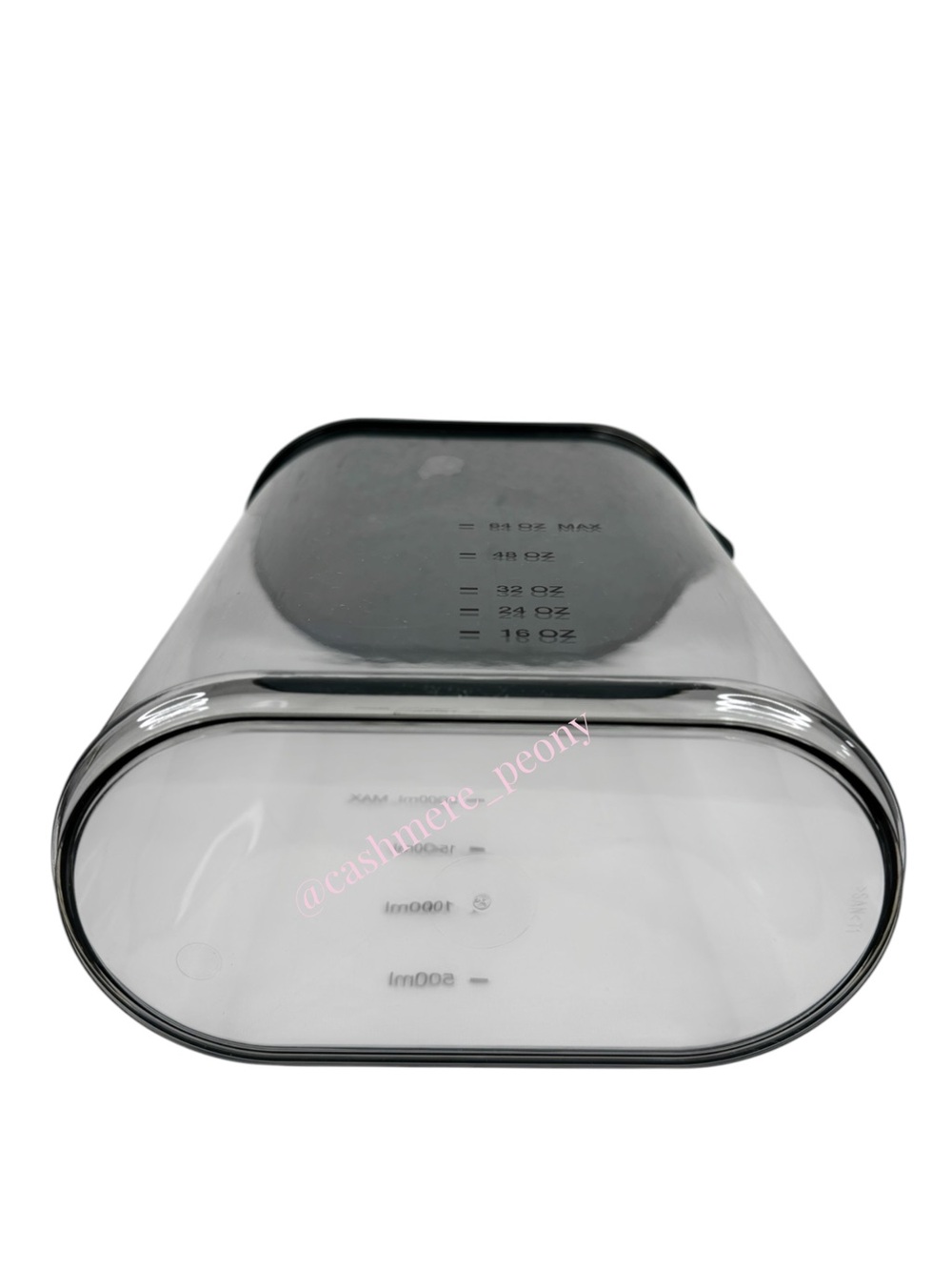 NEW Cuisinart Clear Plastic Food Storage Container with Grey Lid - Picture 5 of 6